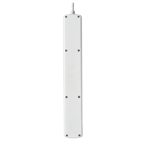 TRIPPLITE PS5F3USB 5-Outlet Power Strip with USB Charging - French Type E Outlets, 220-250V, 16A, 3m Cord, Type E Plug, White - Image 3