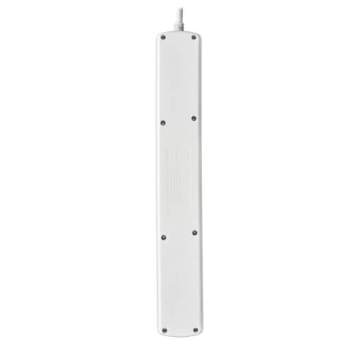 TRIPPLITE PS5G3USB 5-Outlet Power Strip with USB-A Charging - Schuko Outlets, 220-250V, 16A, 3 m Cord, Schuko Plug, White - Image 3