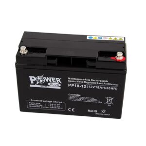 POWERPLUS PP18-12 SEALED LEAD ACID BATTERY 12V 18AH