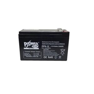 POWERPLUS PP9-12 SEALED VALVE REGULATED LEAD ACID BATTERY 12V 9AH