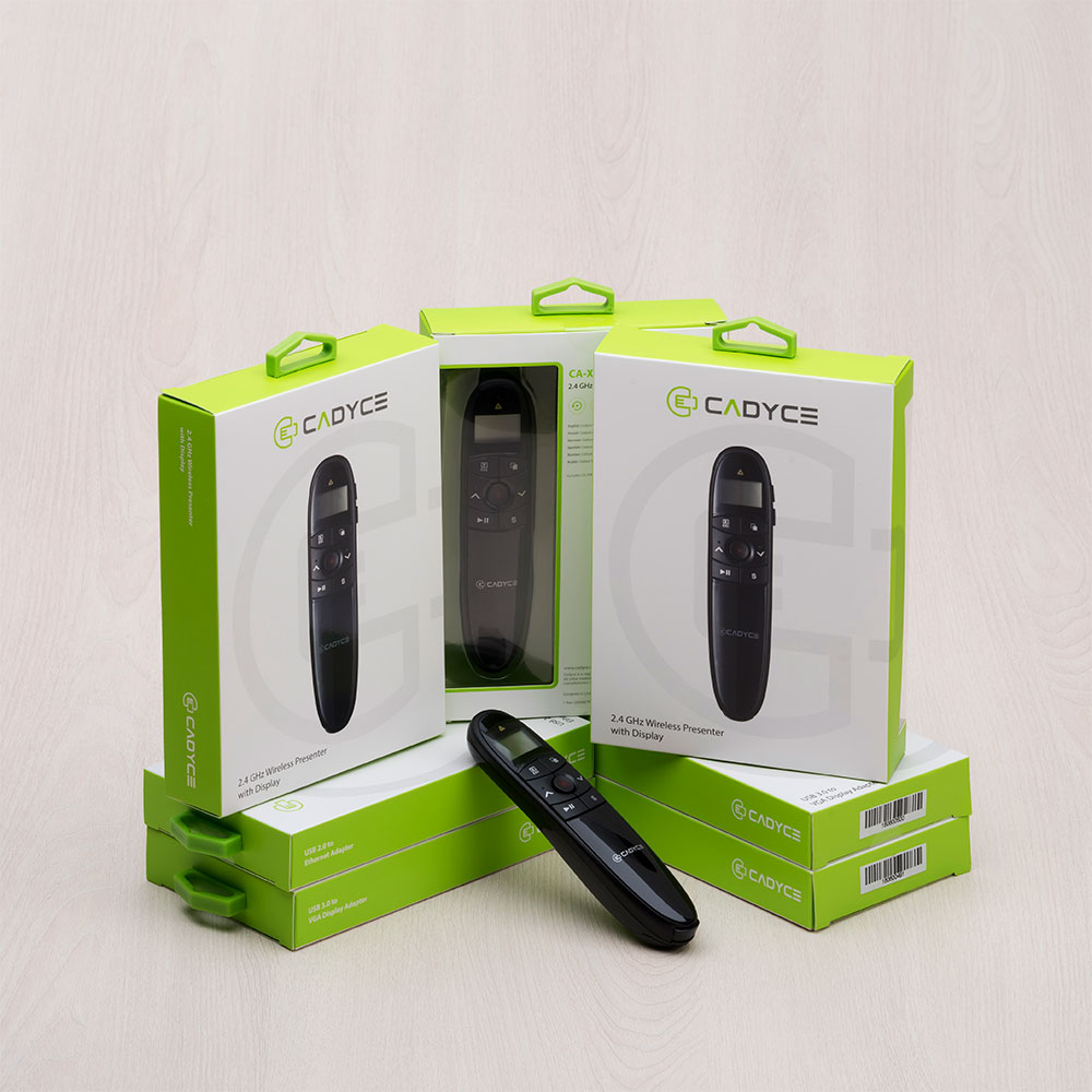 CADYCE CA-XWP 2.4GHz WIRELESS PRESENTER with DISPLAY - Image 3