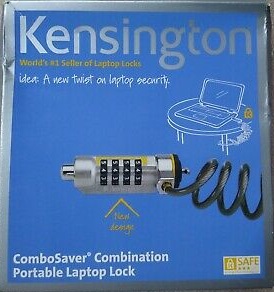 KENSINGTON K64560EU COMBOSAVER COMBINATION PORTABLE LAPTOP LOCK - Image 3