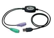 TRIPPLITE B015-000 USB to PS/2 Adapter for Keyboard and Mouse