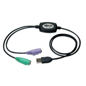TRIPPLITE B015-000 USB to PS/2 Adapter for Keyboard and Mouse