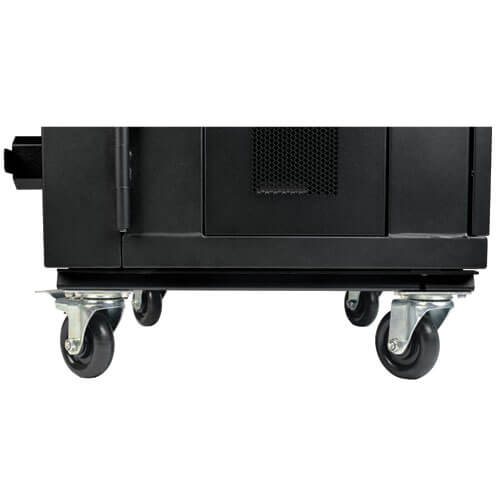 TRIPPLITE CSHANDLEKIT Mobile Cart Conversion Kit with Handle, Casters and Power Cord Manager for Tablet/Chromebook Charging Stations - Image 4