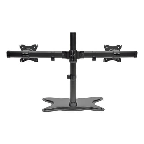 TRIPPLITE DDR1327SDD Dual-Monitor Desktop Mount Stand for 13" to 27" FLAT SCREEN DISPLAY - Image 2