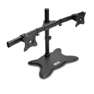 TRIPPLITE DDR1327SDD Dual-Monitor Desktop Mount Stand for 13" to 27" FLAT SCREEN DISPLAY