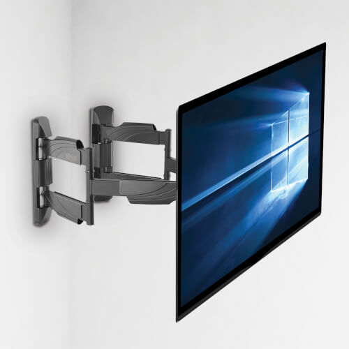 TRIPPLITE DMWC3770M Swivel/Tilt Corner Wall Mount for 37" to 70" TVs and Monitors - Flat/Curved - Image 5