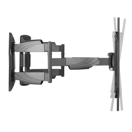 TRIPPLITE DMWC3770M Swivel/Tilt Corner Wall Mount for 37" to 70" TVs and Monitors - Flat/Curved - Image 4