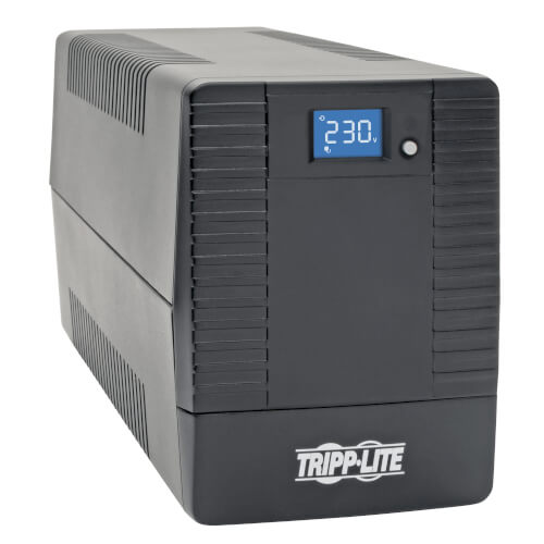 TRIPPLITE OMNIVSX1500 1.5kVA 900W Line-Interactive UPS with 8 C13 Outlets - AVR, 230V, C14 Inlet, LCD, USB, Tower