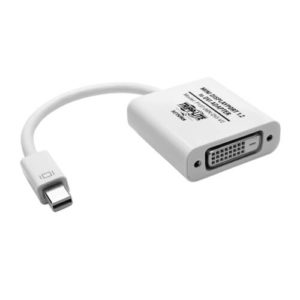 TRIPPLITE P137-06N-DVI-V2 Keyspan Mini DisplayPort to DVI Active Adapter Video Converter, DP ver 1.2 (M/F), 15.24cm
