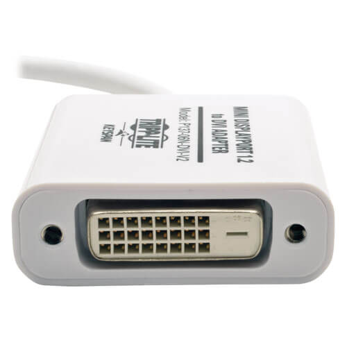 TRIPPLITE P137-06N-DVI-V2 Keyspan Mini DisplayPort to DVI Active Adapter Video Converter, DP ver 1.2 (M/F), 15.24cm - Image 2