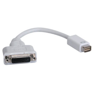 TRIPPLITE  P138-000-DVI Mini DVI to DVI Cable Adapter, Video Converter 1920x1200 (Mini DVI to DVI-D M/F)