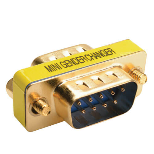 TRIPPLITE P152-000 Compact/Slimline DB9 Gender Changer (M/M) - Image 2