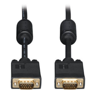 TRIPPLITE P502-020 VGA High-Resolution RGB Coaxial Cable (HD15 M/M) 6.09m
