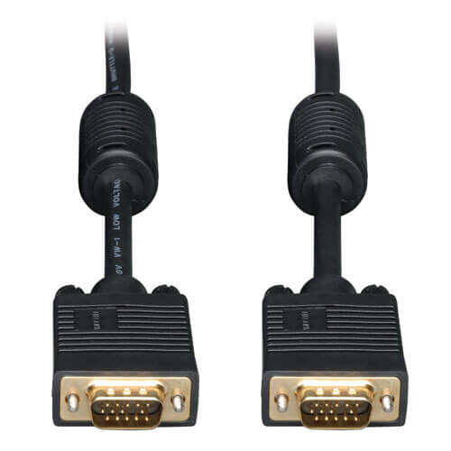 TRIPPLITE P502-006 VGA High-Resolution RGB Coaxial Cable (HD15 M/M)), 1.83m