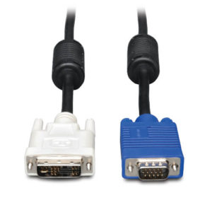 TRIPPLITE P556-006 DVI to VGA High-Resolution Adapter Cable (DVI-A to HD15 M/M), 1.8m