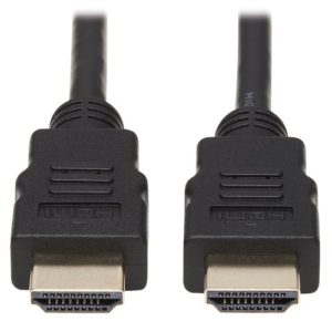 TRIPPLITE P568-006 High-Speed HDMI Cable, Digital Video with Audio, UHD 4K (M/M), Black, 1.83m