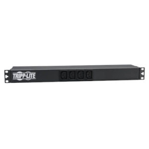 TRIPPLITE PDU12IEC Basic PDU, 14 Outlets (12 C13 & 2 C19), C20 16A Input, 1U Rack-Mount