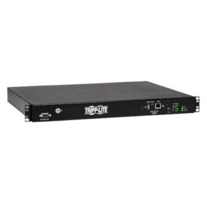 TRIPPLITE PDUMH15HVATNET 2.4kW Single-Phase Switched ATS PDU, Two 200-240V C14 Inlets, 10 C13 Outputs, 1U
