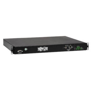 TRIPPLITE PDUMH20HVATNET 3.8kW Single-Phase Switched ATS PDU, Two 200-240V C20 Inlets, 8 C13 & 2 C19 Outputs 1U