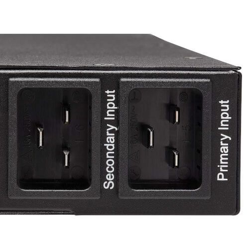 TRIPPLITE PDUMH20HVATNET 3.8kW Single-Phase Switched ATS PDU, Two 200-240V C20 Inlets, 8 C13 & 2 C19 Outputs 1U - Image 5