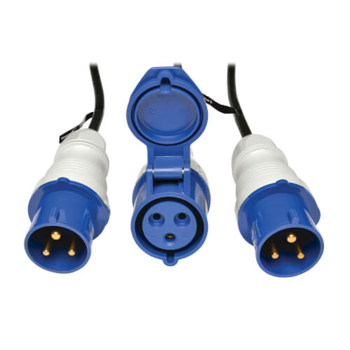 TRIPPLITE PDUMNH32HVAT Monitored ATS PDU, Two 32A IEC309 32A Blue Inputs, 1 IEC309 32A Outlet, 1U - Image 5