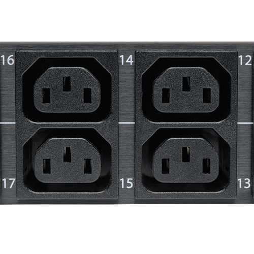 TRIPPLITE PDUMNV32HV2LX Monitored PDU200-240V Outlets (36 C13/6 C19), IEC 309 32A Blue, 10 ft. (3.05 m) Cord, 0U 1.8m/70 in. - Image 7