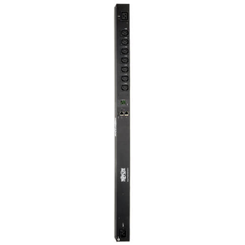 TRIPPLITE PDUMV20HVNET2LX 3.7kW Single-Phase 208/230V Switched PDU - 7 C13, 1 C19 Outlets, C20 / L6-20P Inputs - Image 2