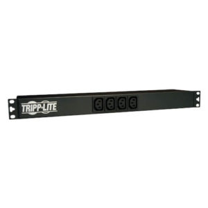 TRIPPLITE PDUNV PDU, 14 Outlets (12 C13 & 2 C19), C20 with 5 Adapters, 10 ft. (3.05 m) Cord, 1U Rack-Mount