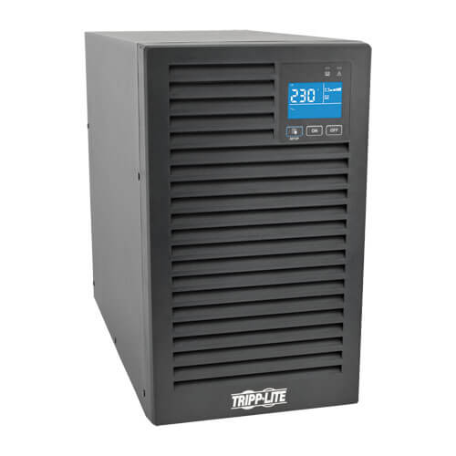 TRIPPLITE SUINT2000XLCD SmartOnline 230V 2kVA 1800W On-Line Double-Conversion UPS, Tower, Extended Run