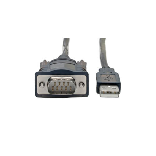 TRIPPLITE U209-005-COM RS232 to USB Adapter Cable with COM Retention (USB-A to DB9 M/M), FTDI, 1.52m - Image 3