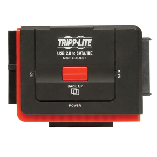 TRIPPLITE  USB 2.0 to Serial ATA (SATA) and IDE Adapter for 2.5in / 3.5in / 5.25in Hard Drive - Image 2