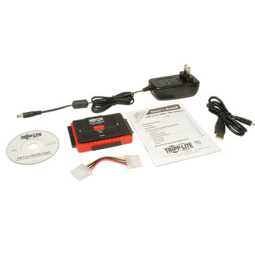 TRIPPLITE  USB 2.0 to Serial ATA (SATA) and IDE Adapter for 2.5in / 3.5in / 5.25in Hard Drive - Image 7