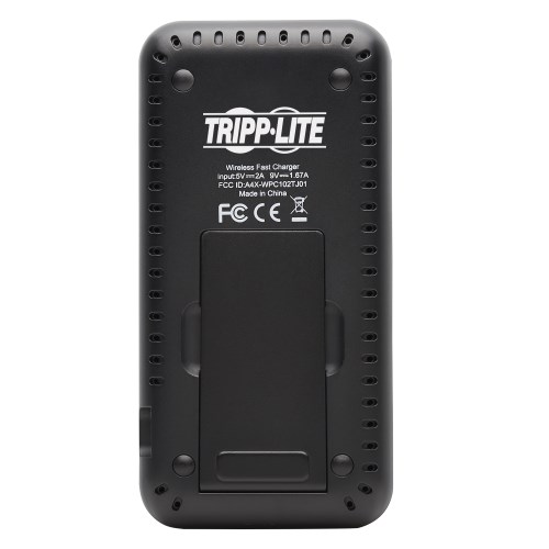 TRIPPLITE U280-Q01ST-BK Wireless Charging Stand - 10W Fast Charging, Apple and Samsung Black - Image 8