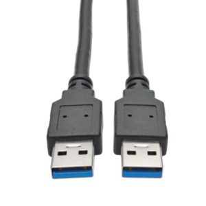 TRIPPLITE U320-003-BK USB 3.0 SuperSpeed A/A Cable (M/M), Black, 0.91m