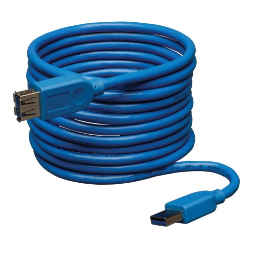 TRIPPLITE U324-010 USB 3.0 SuperSpeed Extension Cable (AA M/F), 3.05m - Image 2