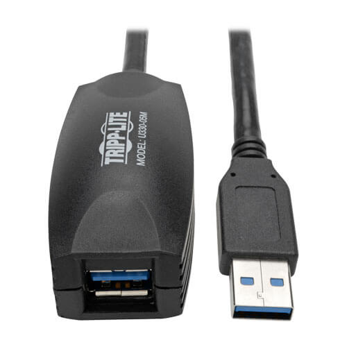 TRIPPLITE U330-05M USB 3.0 SuperSpeed Active Extension Repeater Cable (A M/F) 5M
