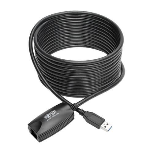 TRIPPLITE U330-05M USB 3.0 SuperSpeed Active Extension Repeater Cable (A M/F) 5M - Image 3