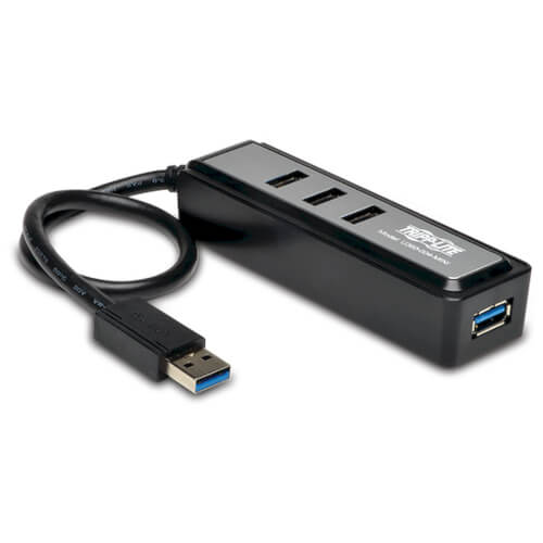 TRIPPLITE U360-004-MINI 4-Port Portable USB 3.0 SuperSpeed Hub