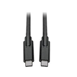 TRIPPLITE U420-010 USB-C Cable (M/M) - USB 3.1, Gen 1 (5 Gbps), Thunderbolt 3 Compatible, 3.05m