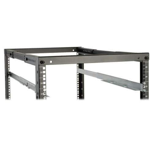 TRIPPLITE 4POSTRAILKIT1U 4-Post 1U Universal Adjustable Rack-Mount Shelf Kit - Image 2