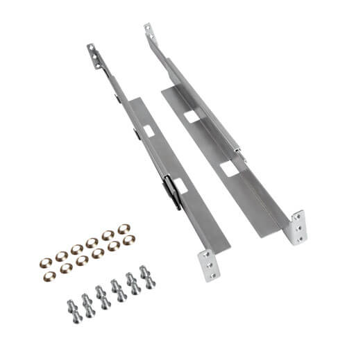 TRIPPLITE 4POSTRAILKITWM 4-Post 1U Universal Adjustable Rack-Mount Shelf Kit for Wall-Mount Racks - Image 5