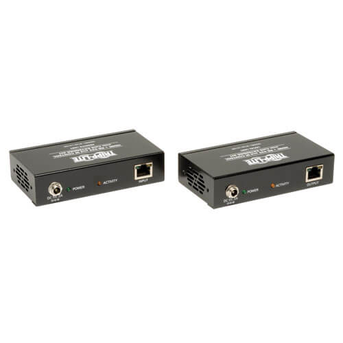 TRIPPLITE B126-1A1SR HDMI over Cat5/6 Extender Kit, Transmitter/Receiver, 4K, Serial and IR Control, Up to100m