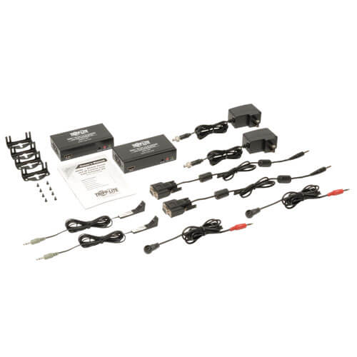 TRIPPLITE B126-1A1SR HDMI over Cat5/6 Extender Kit, Transmitter/Receiver, 4K, Serial and IR Control, Up to100m - Image 3