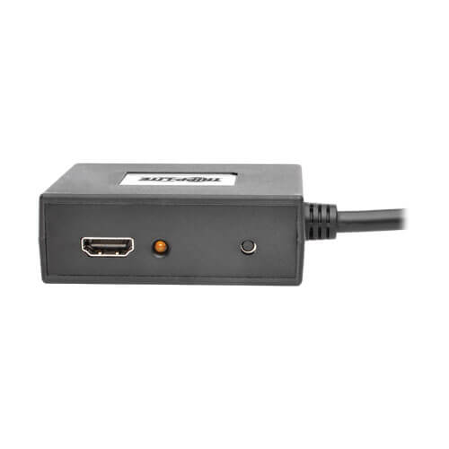 TRIPPLITE B156-002-HD-V2 2-Port DisplayPort to HDMI Multi-Monitor Splitter MST Hub 4K 60Hz UHD DP1.2 - Image 2