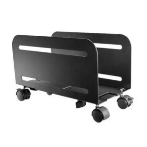 TRIPPLITE DCPU2 Mobile CPU Caddy for Computer Towers - Width Adjustable, Locking Casters Black