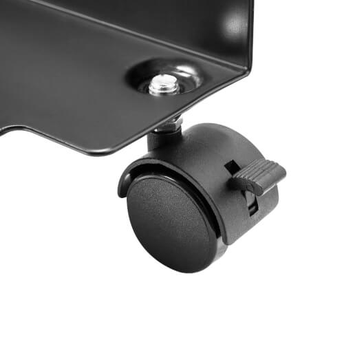TRIPPLITE DCPU2 Mobile CPU Caddy for Computer Towers - Width Adjustable, Locking Casters Black - Image 5