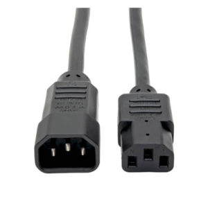 TRIPPLITE P004-003 PDU Power Cord, C13 to C14 - 10A, 250V, 18 AWG, 0.91 m Black