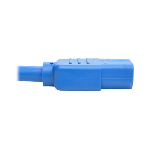 TRIPPLITE P004-006-ABL PDU Power Cord, C13 to C14 - 10A, 250V, 18 AWG, 1.83m Blue - Image 4